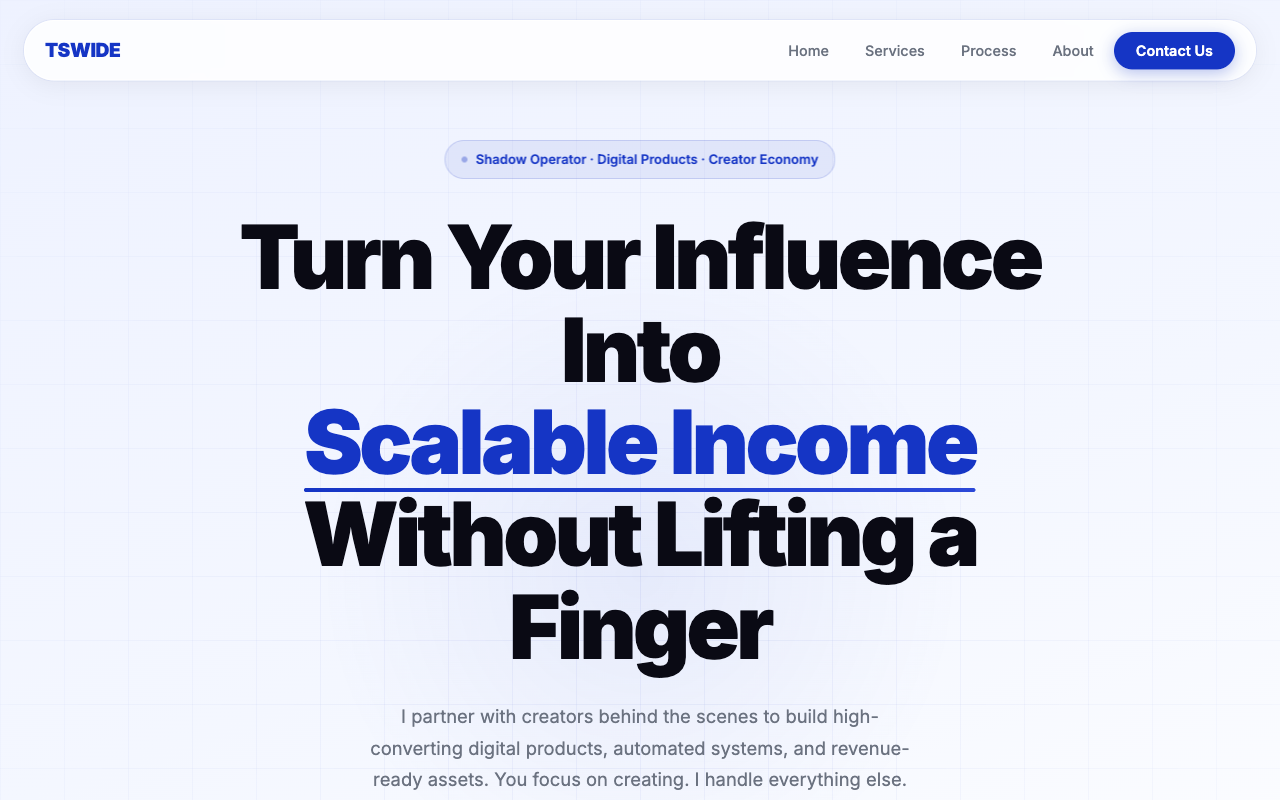 TSwide screenshot